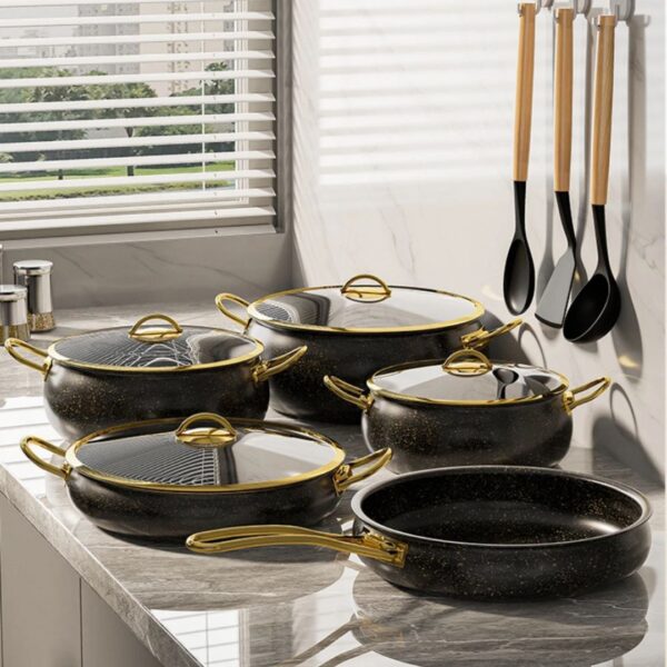 5-Piece Professional Non-Stick Cookware Set