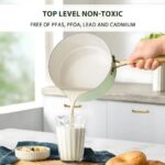 6-Piece Non-Toxic Ceramic Cookware & Utensil Set