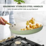 6-Piece Non-Toxic Ceramic Cookware & Utensil Set
