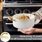 6-Piece Non-Toxic Ceramic Cookware & Utensil Set