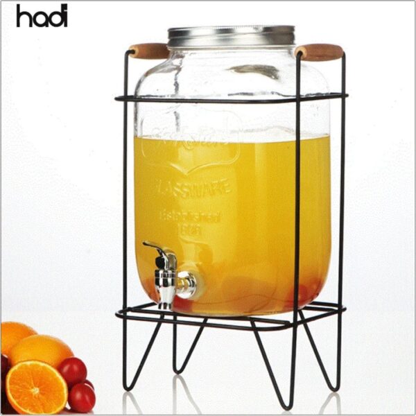 8-Liter Heritage Glass Beverage Dispenser