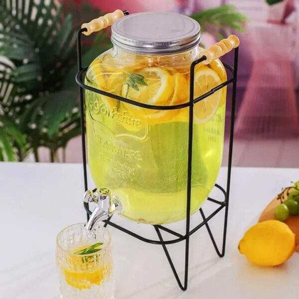 8-Liter Heritage Glass Beverage Dispenser