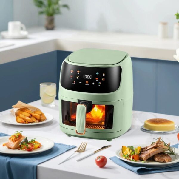 8-Liter Digital Air Fryer with Smart Viewing Window