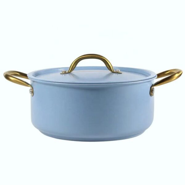 4-Piece Hard Anodized Ceramic Casserole Set
