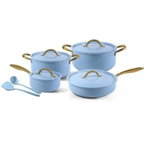 4-Piece Hard Anodized Ceramic Casserole Set