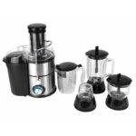 800W 4-in-1 Professional Centrifugal Juicer & Food Processor Set