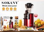 Sokany Slow Masticating Juicer