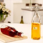 Clear Glass Flip-Top Bottles