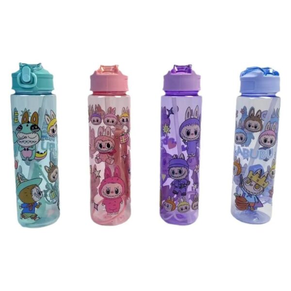 900ml Animated 3D DIY Character Water Bottle