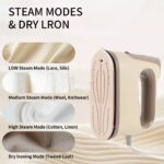 BOMN 1100W Professional Handheld Mini Garment Steamer & Iron