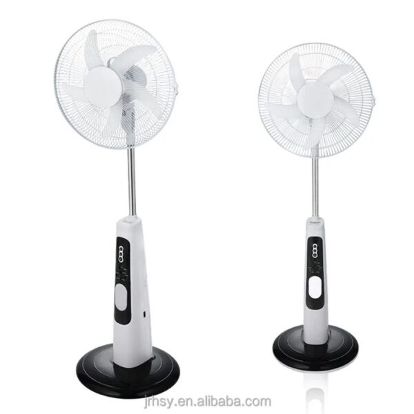 18-Inch Hybrid Rechargeable Solar Standing Fan