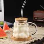 350ml Textured Glass Tumbler