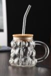 350ml Textured Glass Tumbler