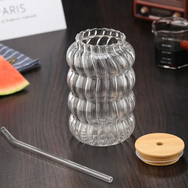 Wavy Glass Tumbler Set big