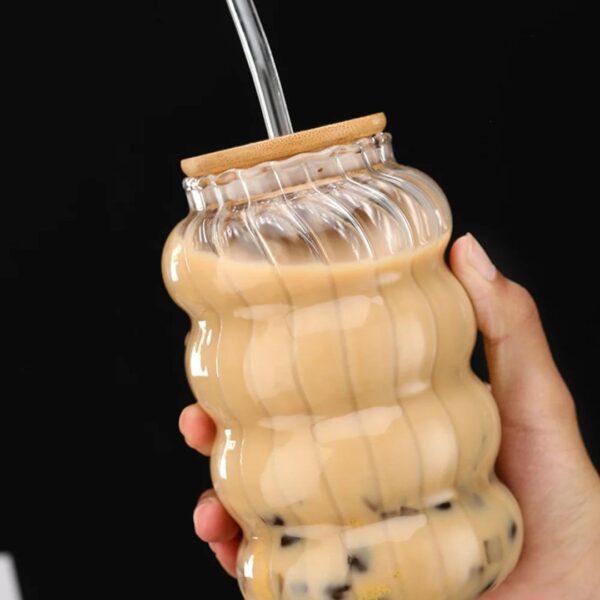 Wavy Glass Tumbler Set big