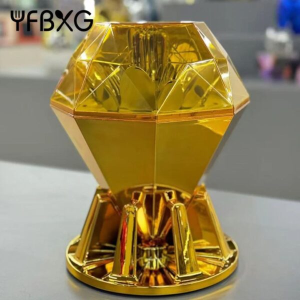 Modern 24-Piece Gold Cutlery Set