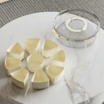 9-Grid Rotating fridge storage