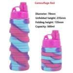 500ml Collapsible Silicone Bottle
