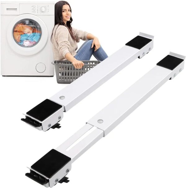 Heavy-Duty Adjustable Fridge Stand(Pair)
