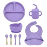 Baby Silicone Feeding Suction Bowl Set