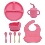 Baby Silicone Feeding Suction Bowl Set