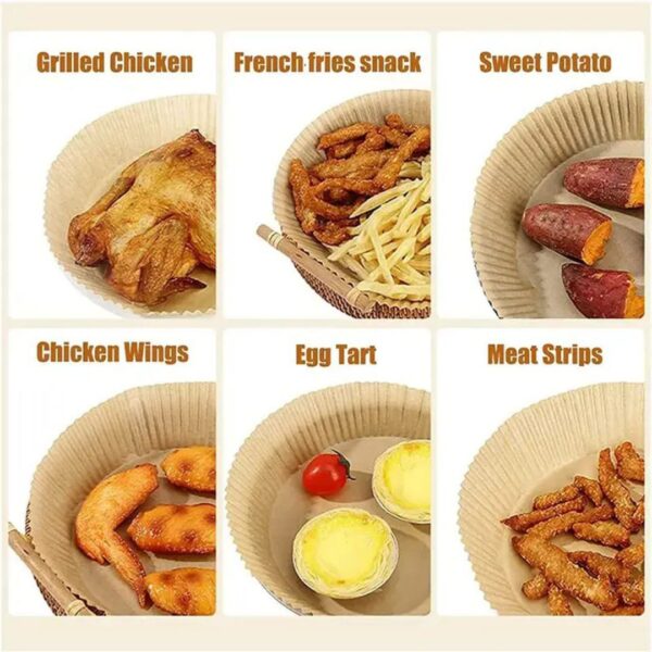 100pcs Air Fryer Paper Liners