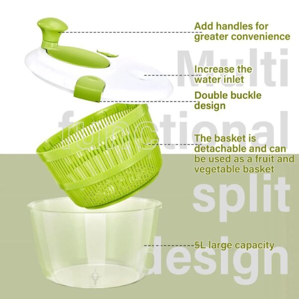 Professional Salad Spinner & Vegetable Washer