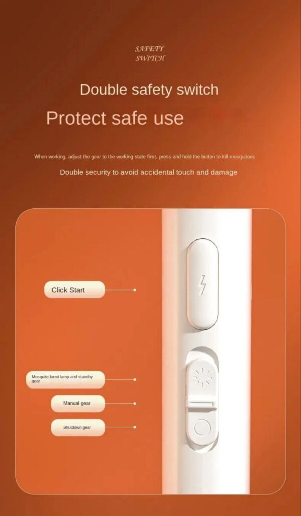 Rechargeable Mosquito Swatter