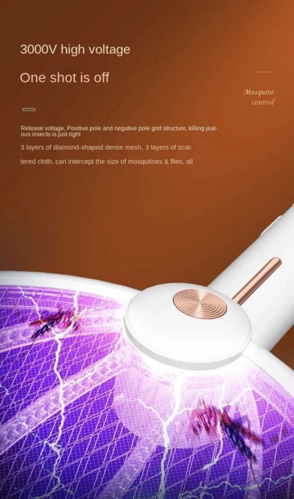 Rechargeable Mosquito Swatter