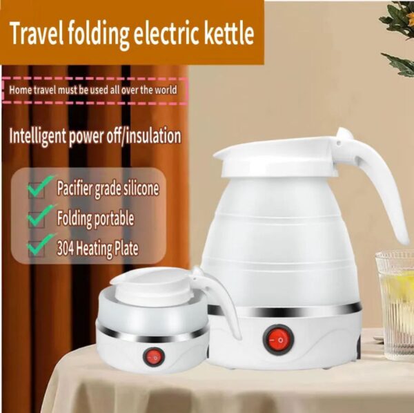 600ml Foldable Travel Electric Kettle