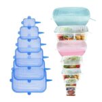 6-Pack Rectangular Silicone Seal Lids