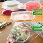 6-Pack Rectangular Silicone Seal Lids