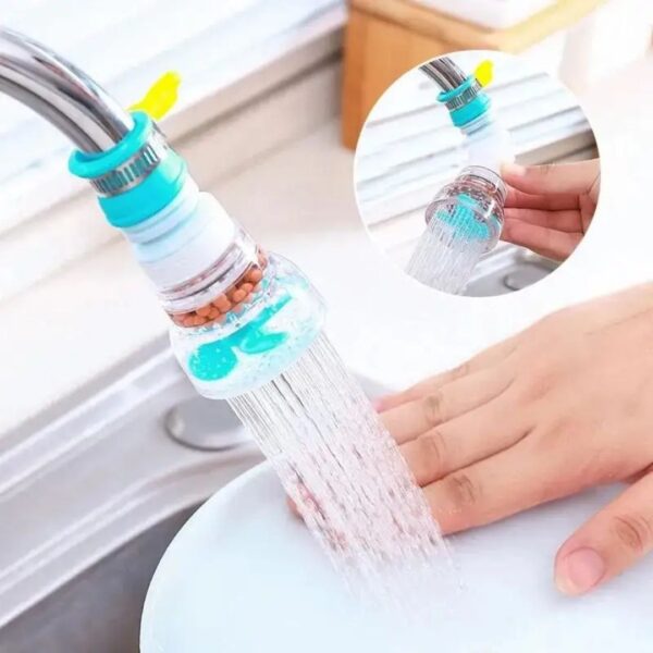 Universal Rotating Faucet Aerator & Filter