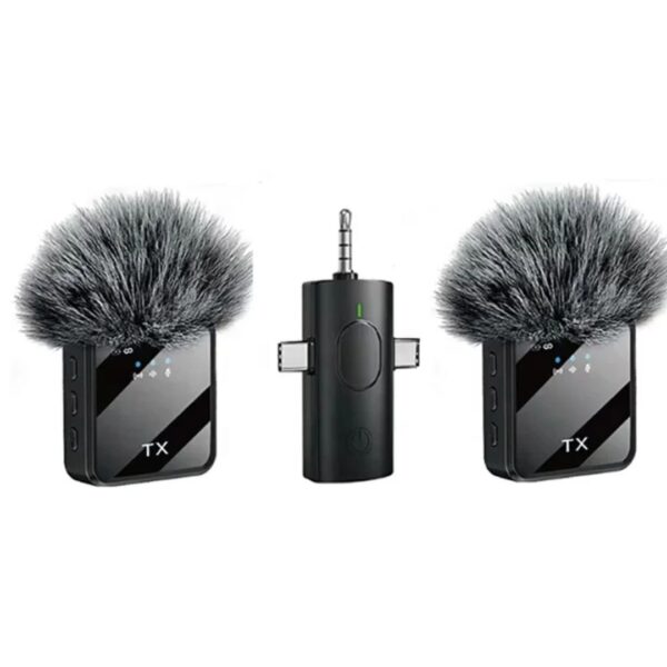 Wireless 3-in-1 Dual Microphone System
