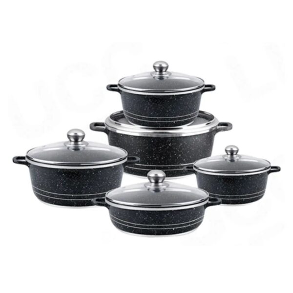 5-Piece Forged Aluminum Cookware Set
