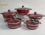 5-Piece Forged Aluminum Cookware Set