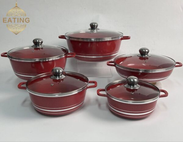 5-Piece Forged Aluminum Cookware Set