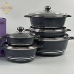 5-Piece Forged Aluminum Cookware Set