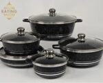 5-Piece Forged Aluminum Cookware Set