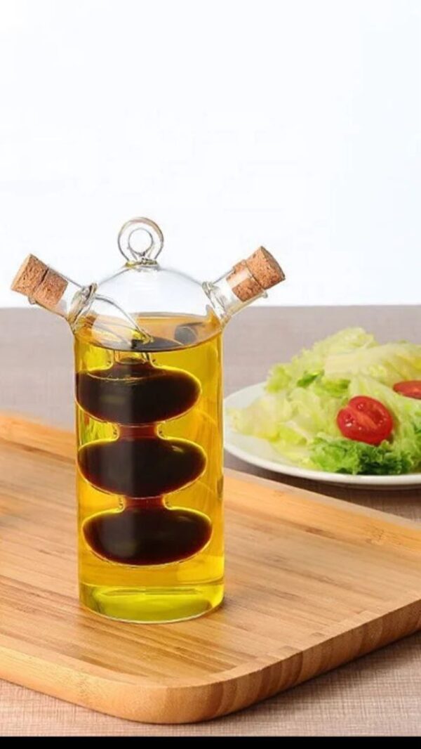 2-in-1 Hand-Blown Glass Dispenser