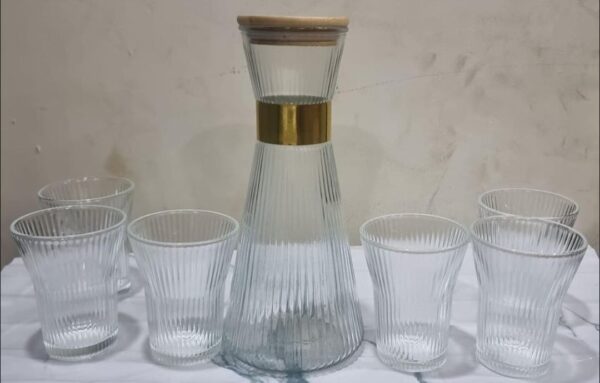 5-Piece Pitcher & Glass Set