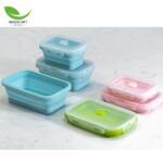 4-Piece Space-Saving Collapsible Meal Prep Set