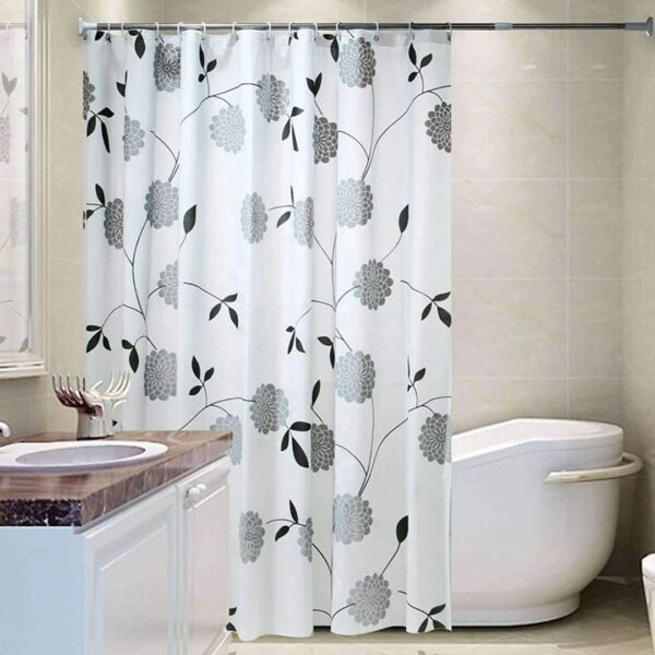 Designer Waterproof Shower Curtain