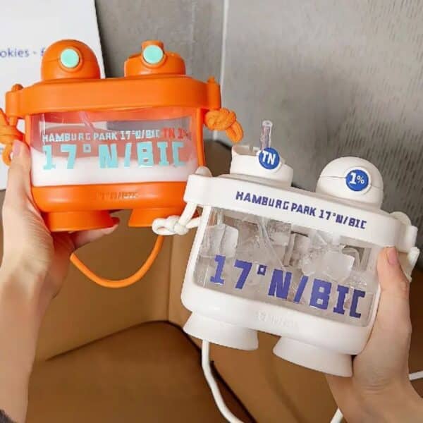 2-in-1 Kids' Double-Sided Water Bottle