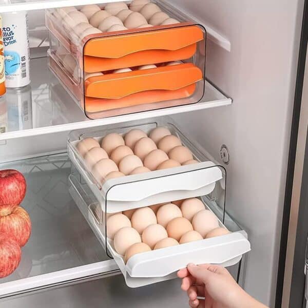 2-Layer Egg Storage Crate
