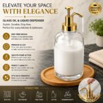Glass Oil & Vinegar Dispenser
