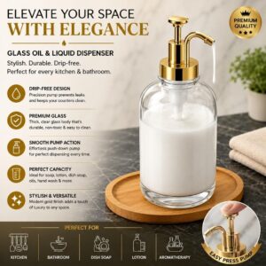 Glass Oil & Vinegar Dispenser