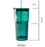 Series Green Glass Bottle