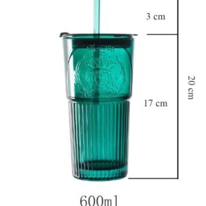 Series Green Glass Bottle