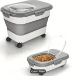 Collapsible Airtight Storage Dispenser